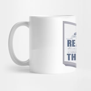 Reading is better than therapy Mug